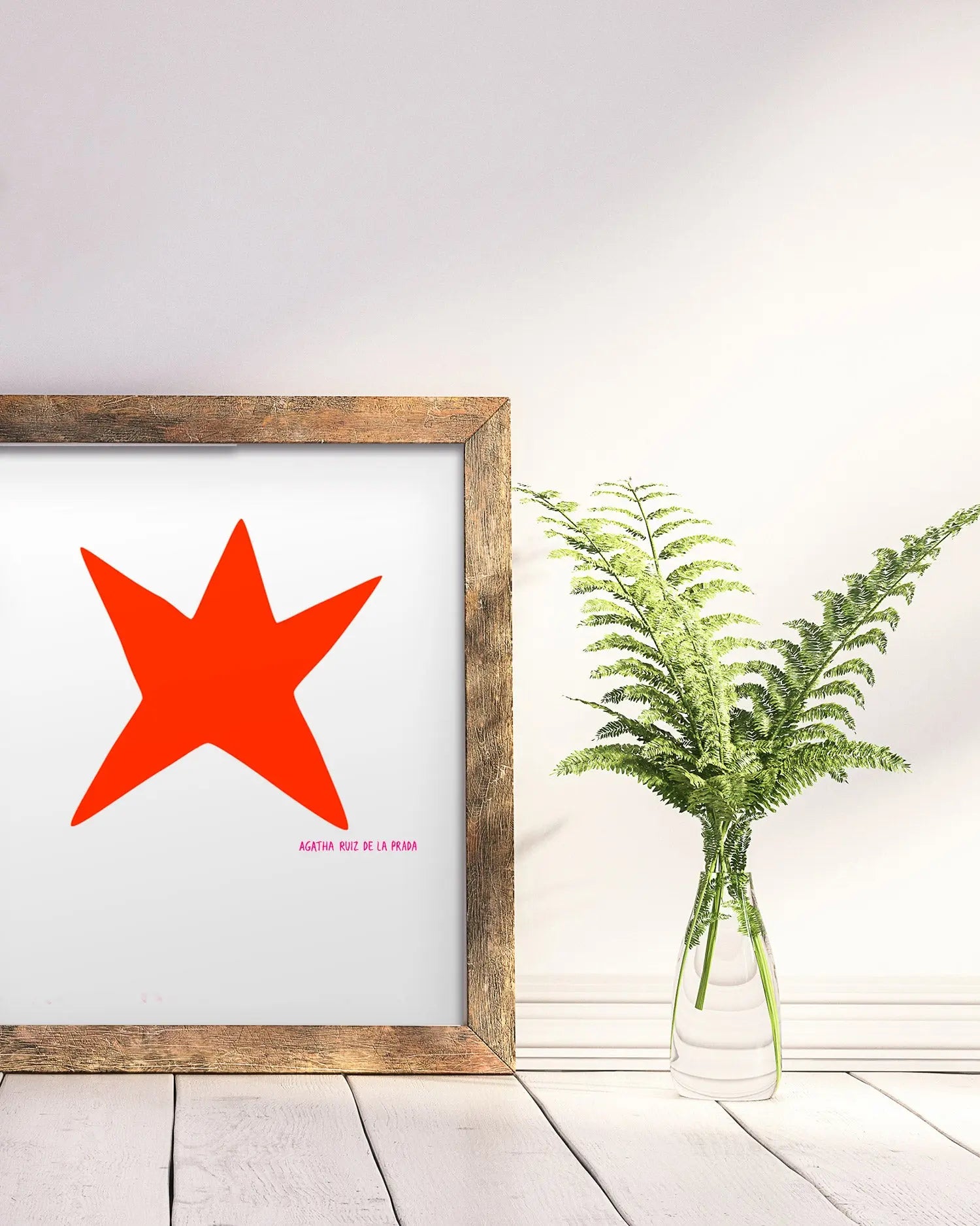 Cuadro Agatha Ruiz de la Prada Estrella freeshipping - Home and Living