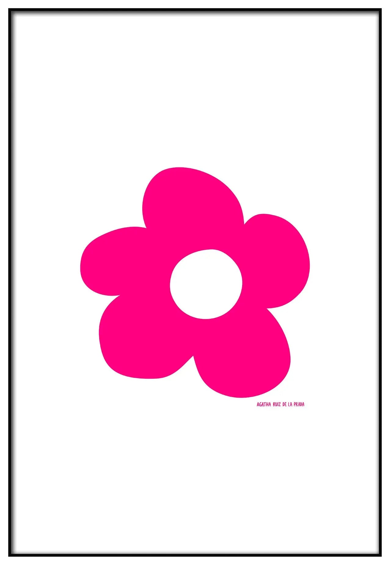 Cuadro Agatha Ruiz de la Prada Flor freeshipping - Home and Living