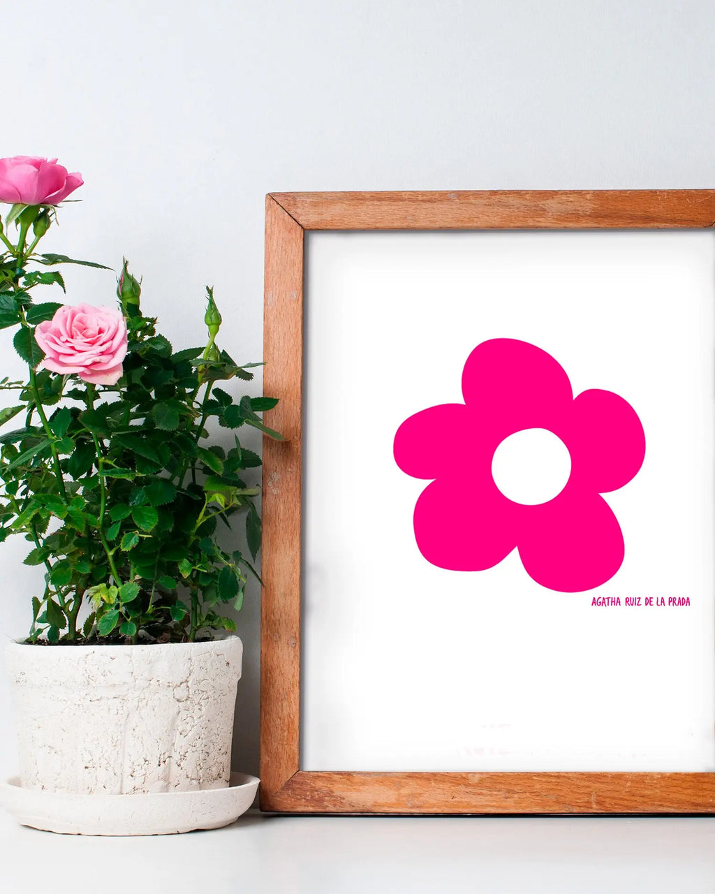 Cuadro Agatha Ruiz de la Prada Flor freeshipping - Home and Living