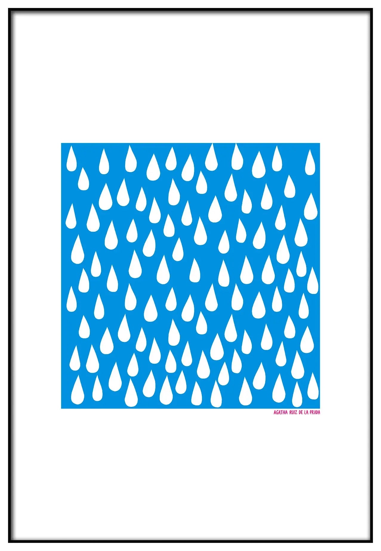 Cuadro Agatha Ruiz de la Prada Lluvia freeshipping - Home and Living