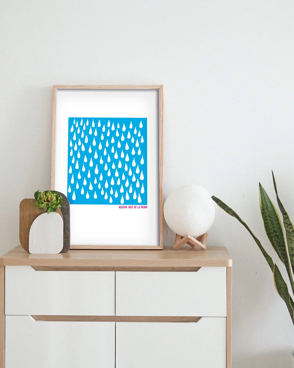 Cuadro Agatha Ruiz de la Prada Lluvia freeshipping - Home and Living