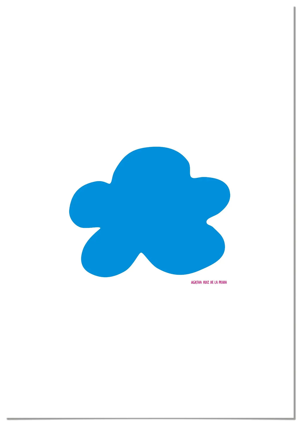 Cuadro Agatha Ruiz de la Prada Nube freeshipping - Home and Living