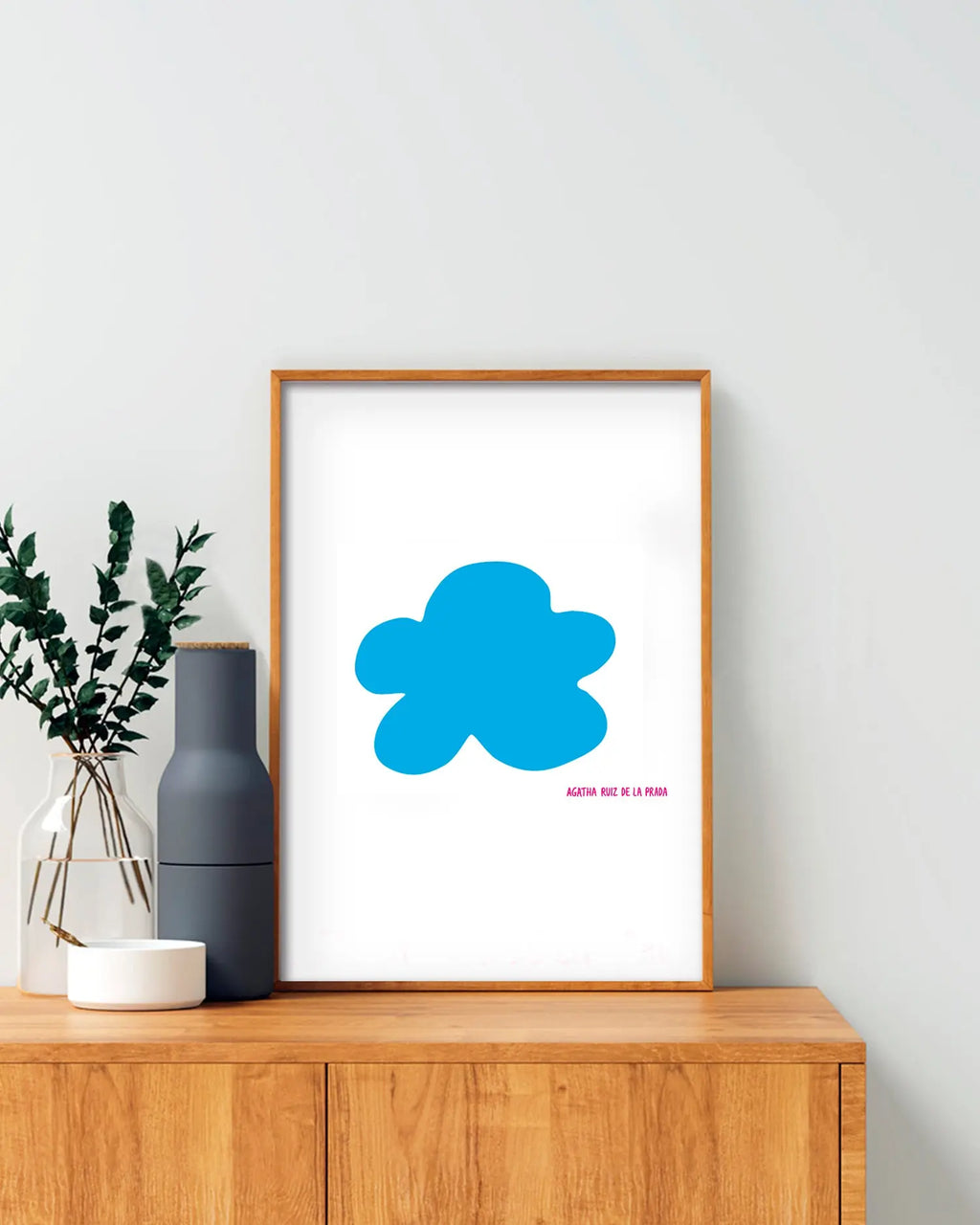 Cuadro Agatha Ruiz de la Prada Nube freeshipping - Home and Living