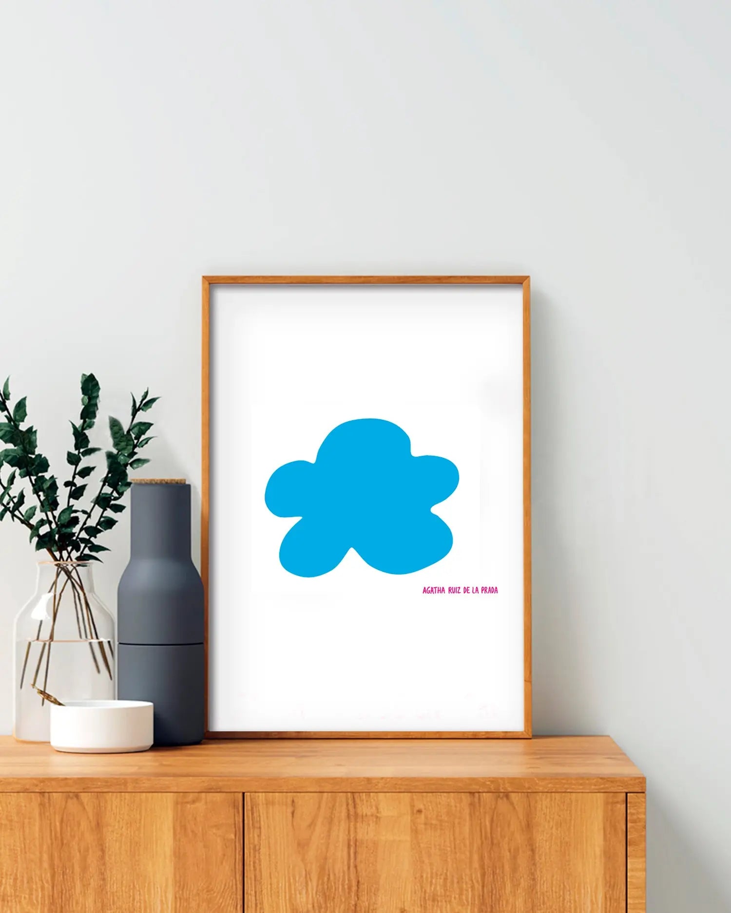 Cuadro Agatha Ruiz de la Prada Nube freeshipping - Home and Living