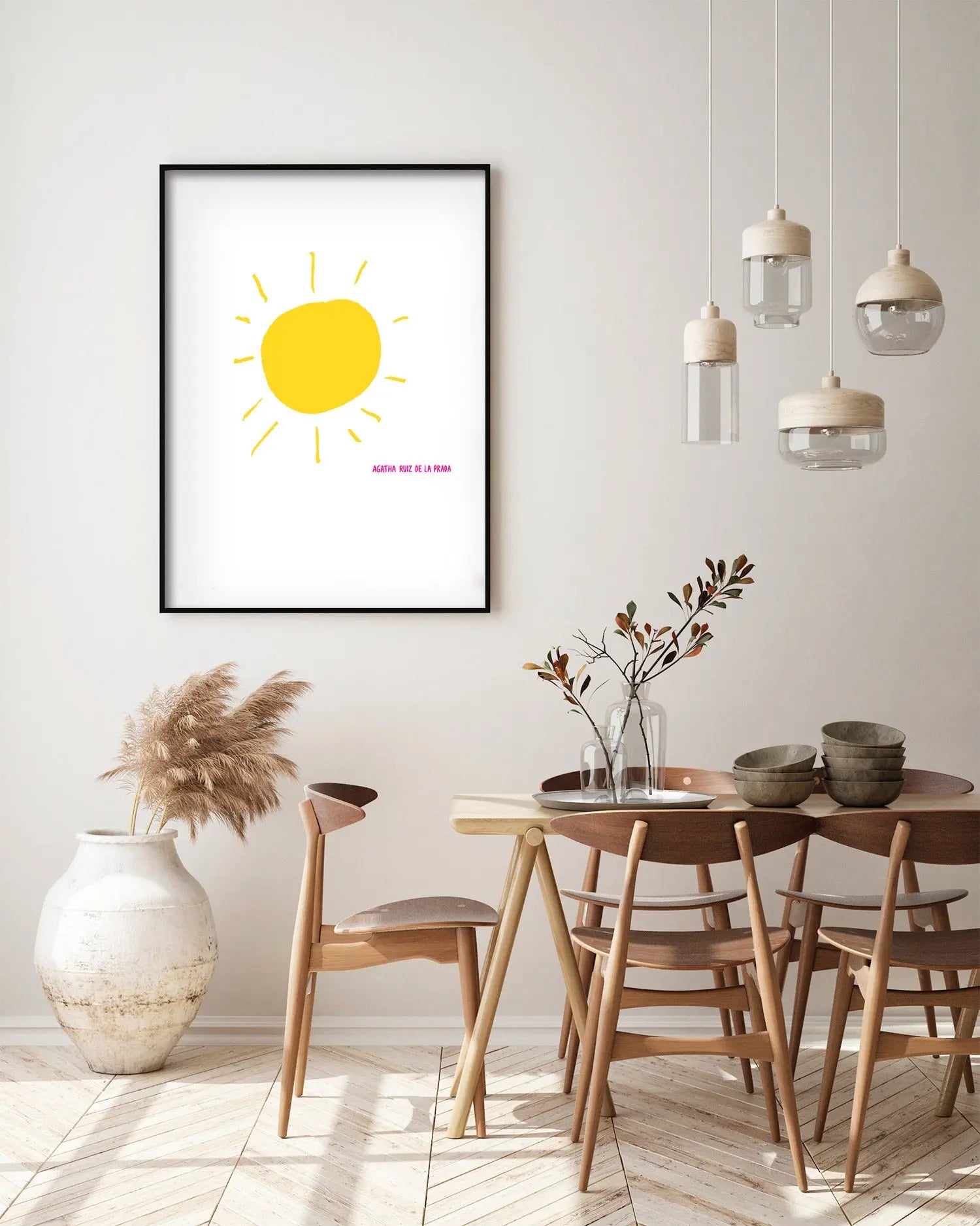 Cuadro Agatha Ruiz de la Prada Sol freeshipping - Home and Living