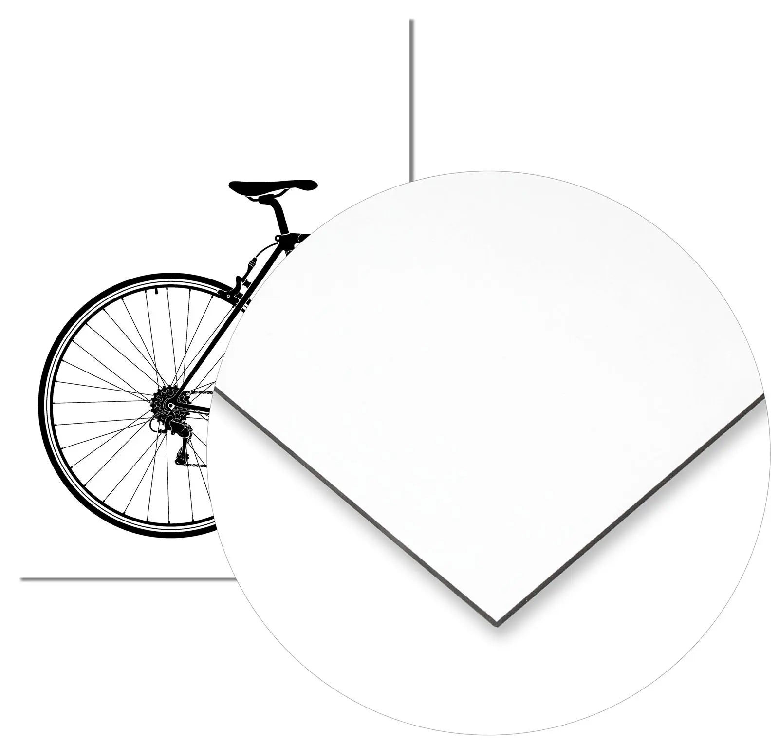 Cuadro Bicicleta Parte Trasera freeshipping - Home and Living