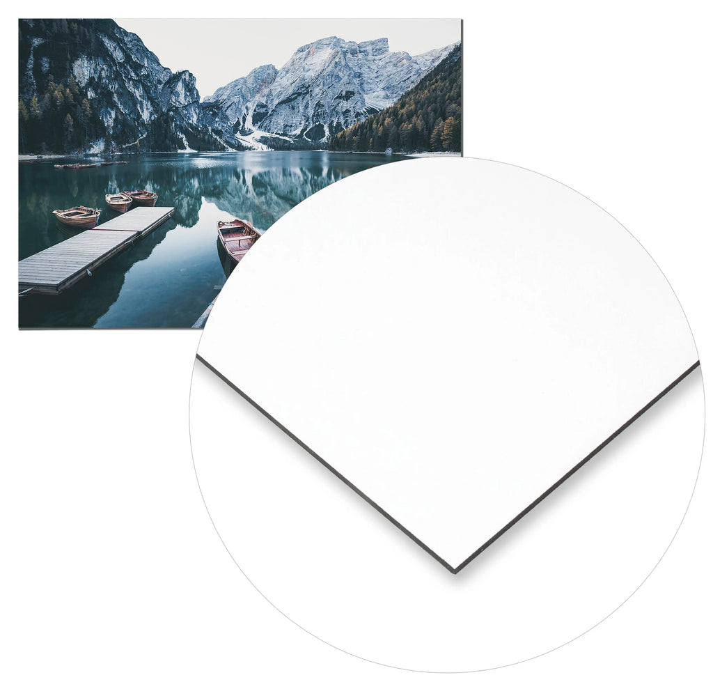 Cuadro Botes de Madera en el Lago freeshipping - Home and Living