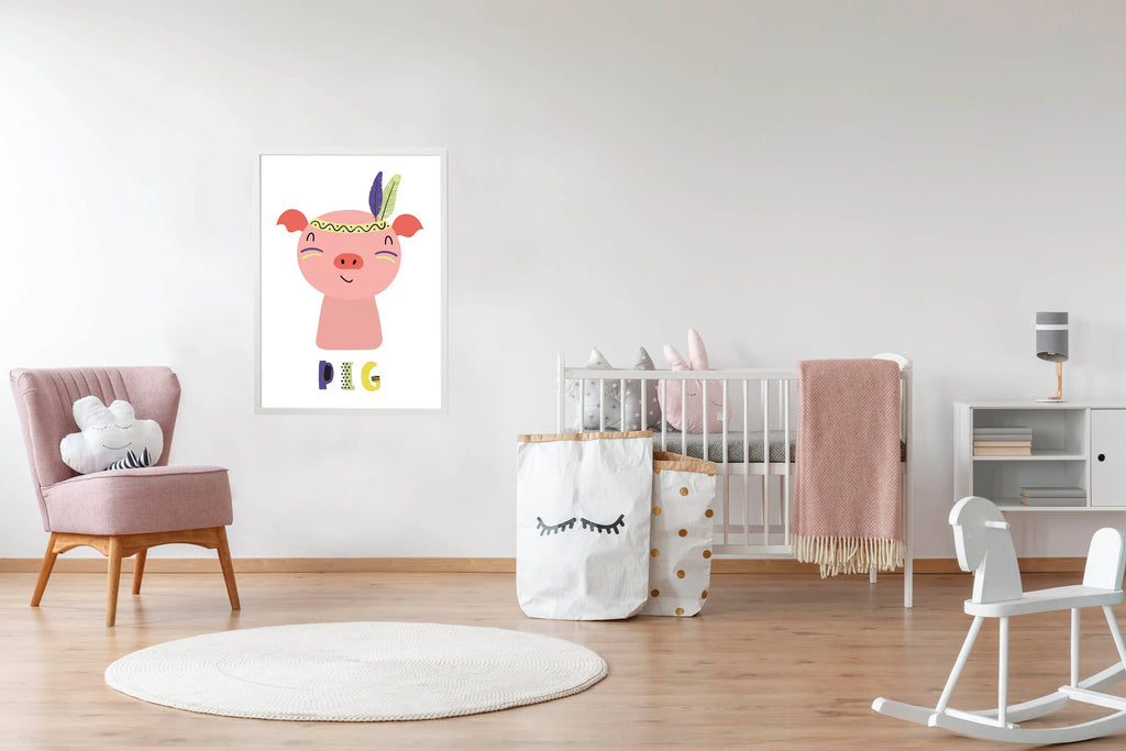 Cuadro Cerdo freeshipping - Home and Living