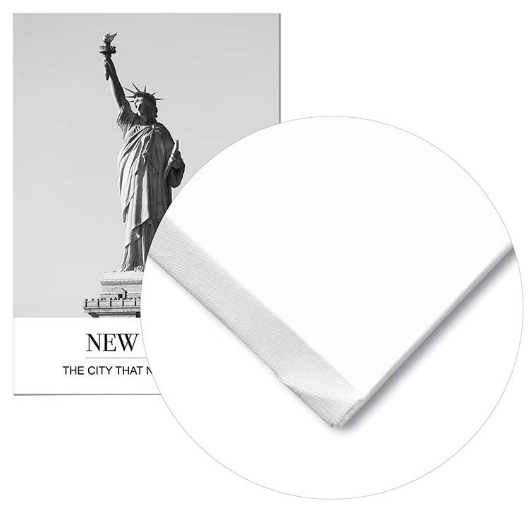 Cuadro Ciudad de Nueva York con Mensaje Home & Living 