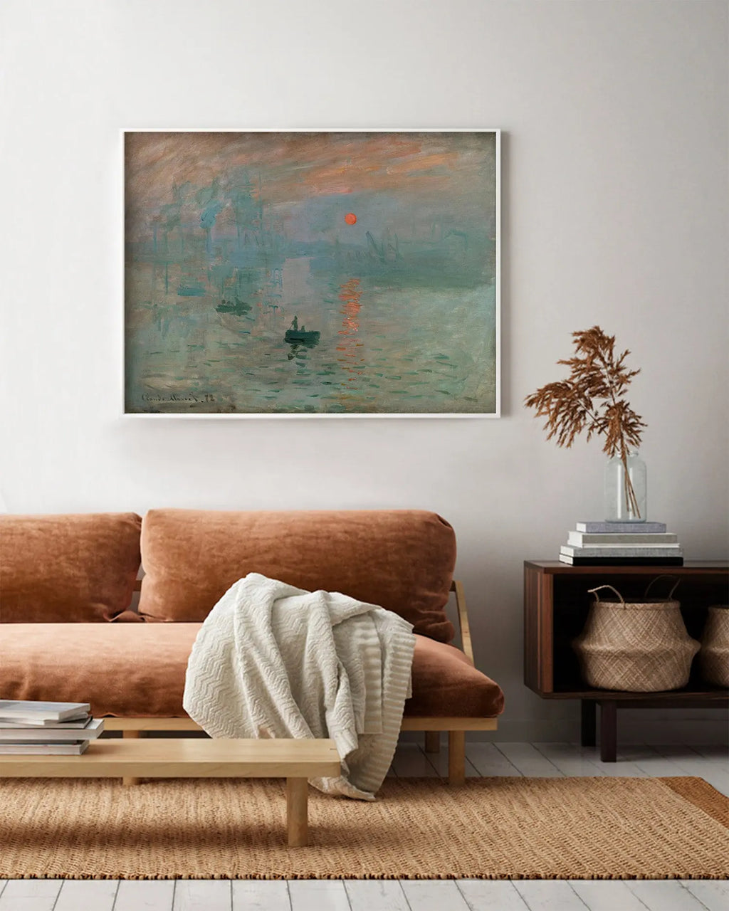 Cuadro Claude Monet Impresión, Sol Naciente freeshipping - Home and Living