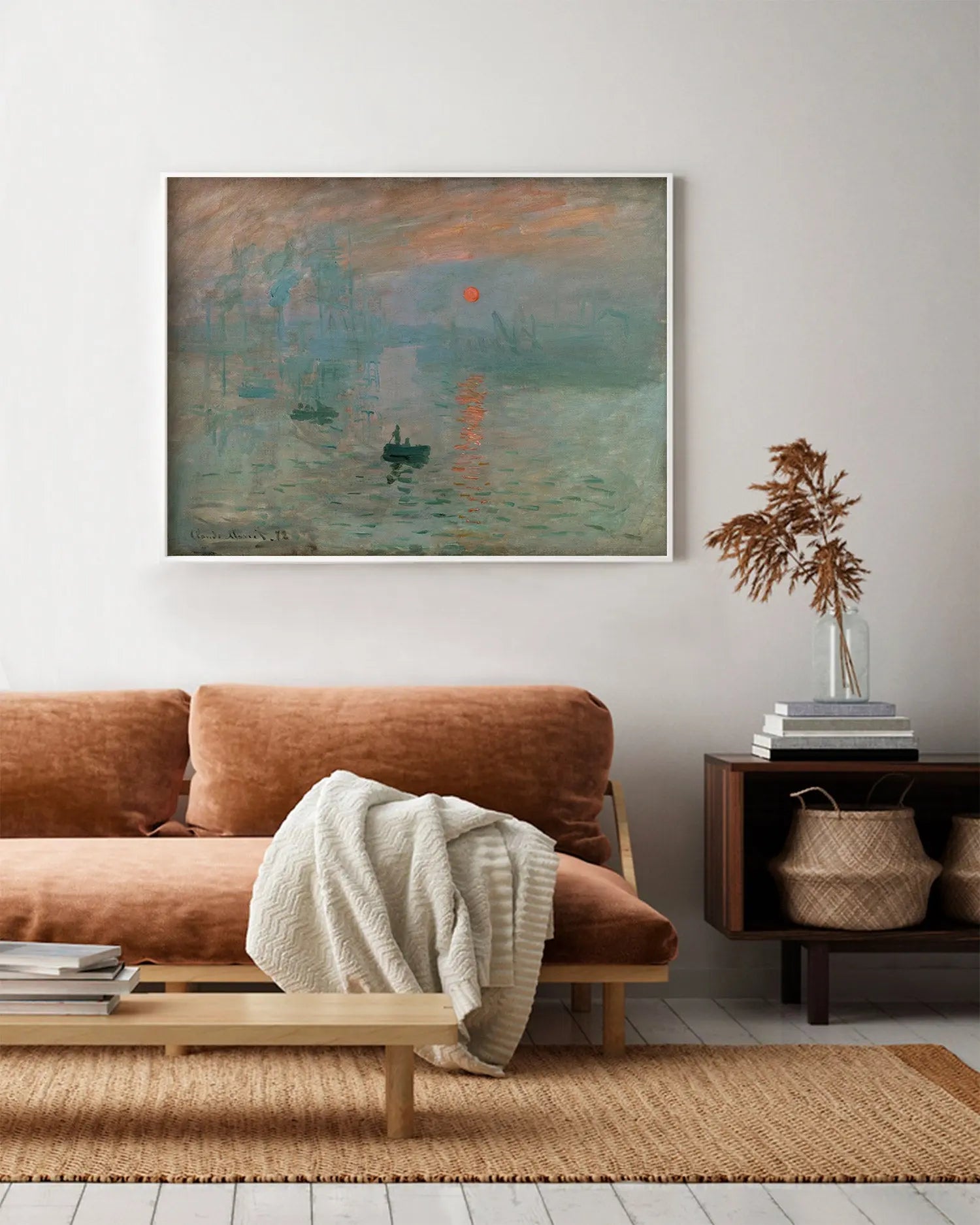 Cuadro Claude Monet Impresión, Sol Naciente freeshipping - Home and Living