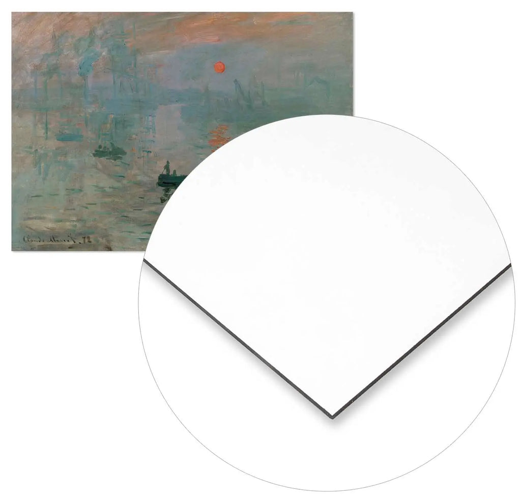 Cuadro Claude Monet Impresión, Sol Naciente Home & Living Metal30x21cm