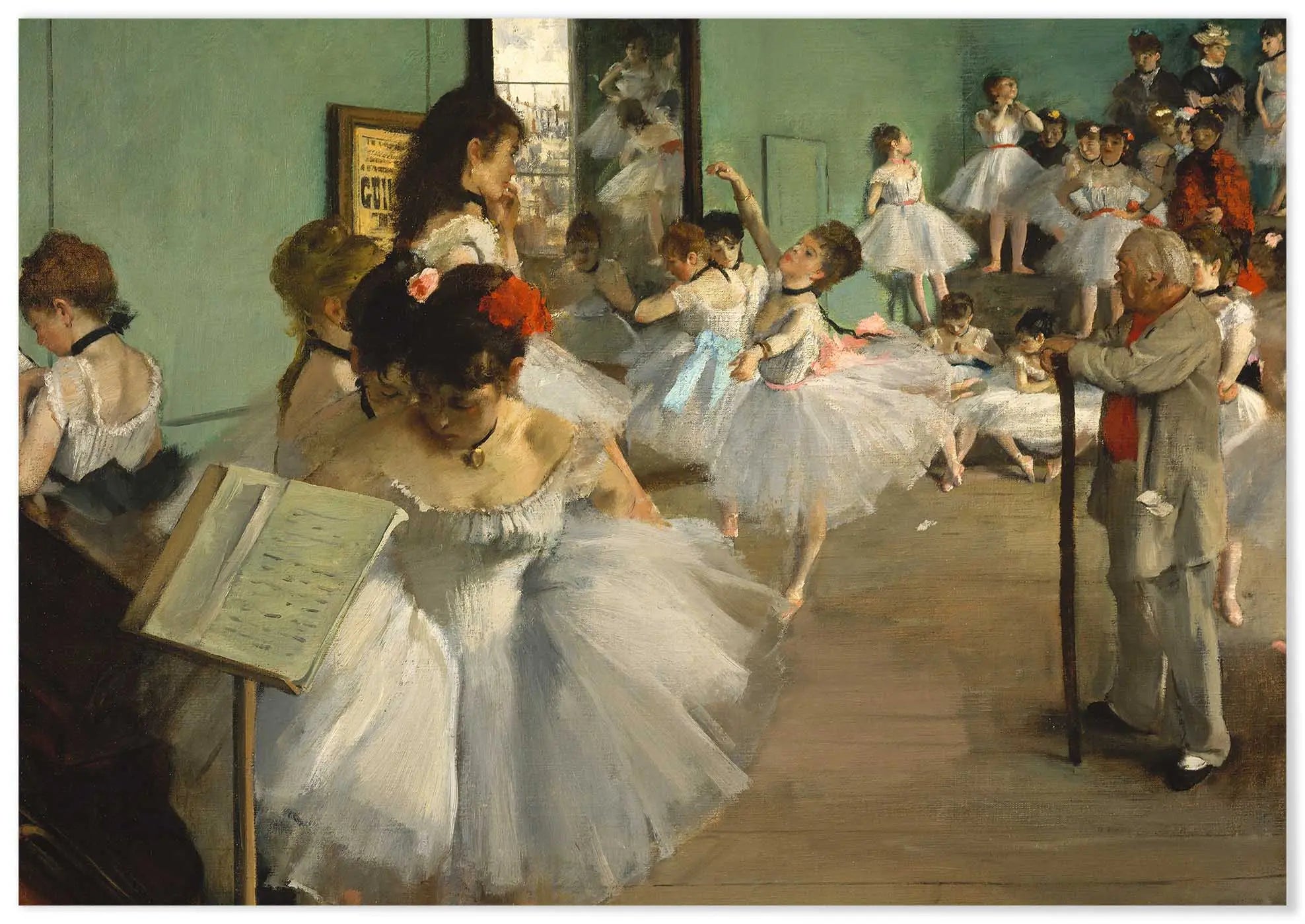 Cuadro Edgar Degas La Clase de Danza freeshipping - Home and Living