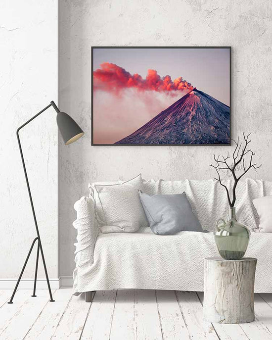 Cuadro Erupción Volcán Home & Living 