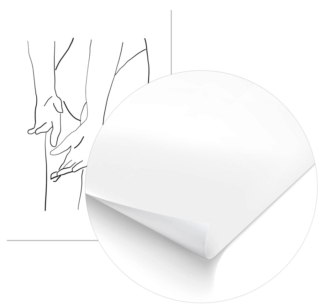 Cuadro Figura Femenina una Línea freeshipping - Home and Living