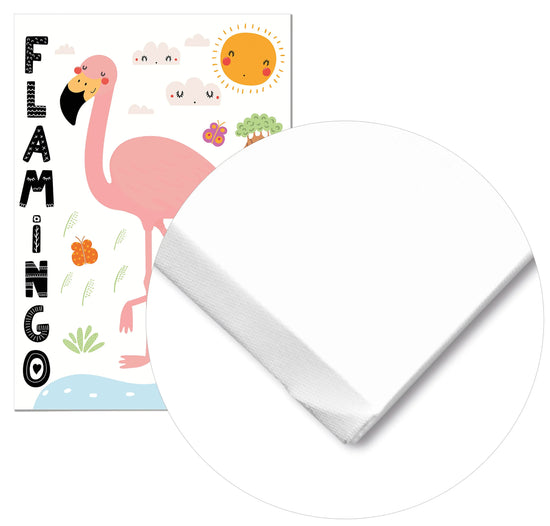 Cuadro Flamenco Infantil Home & Living Lienzo70x100cm