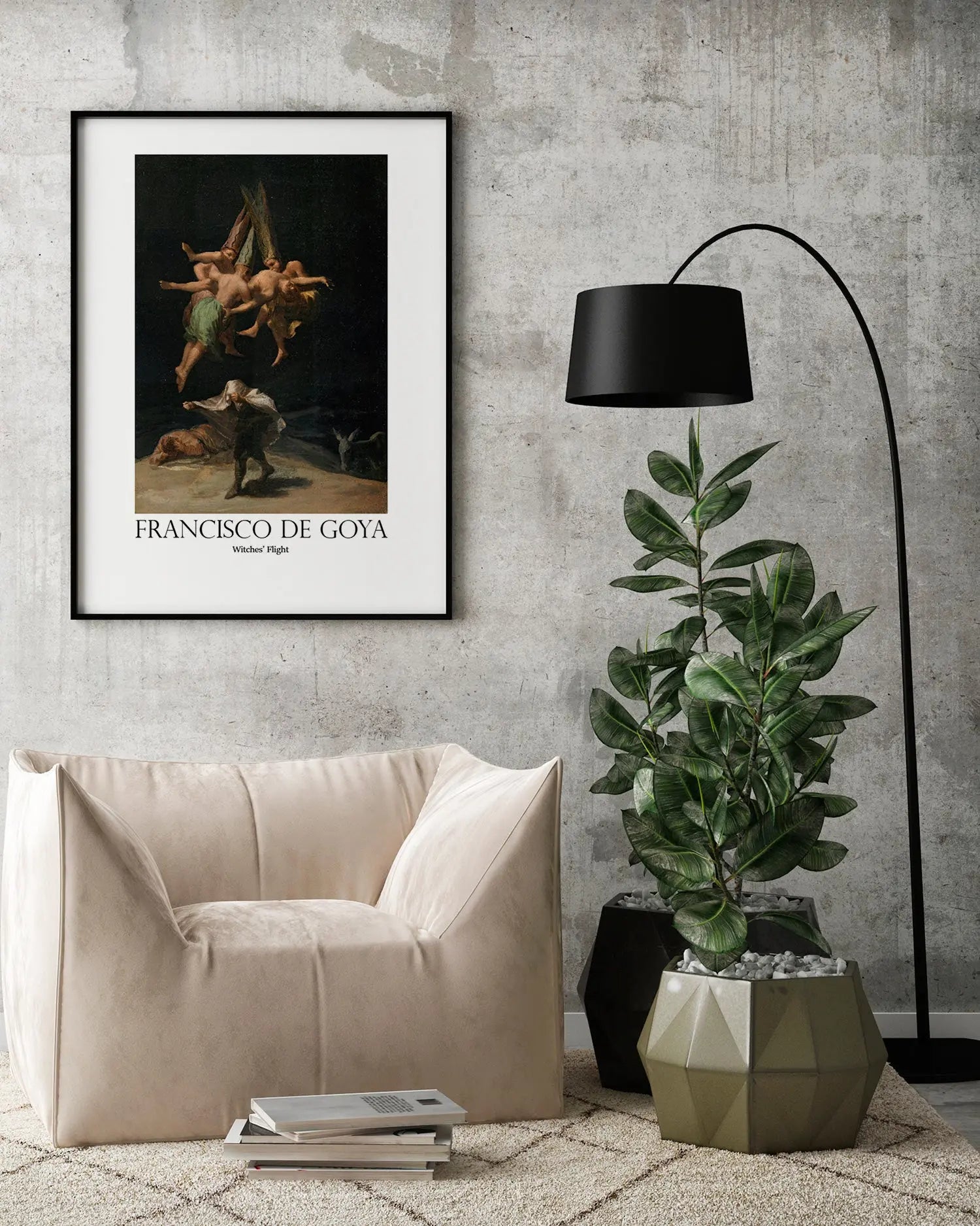 Cuadro Francisco de Goya Brujas freeshipping - Home and Living