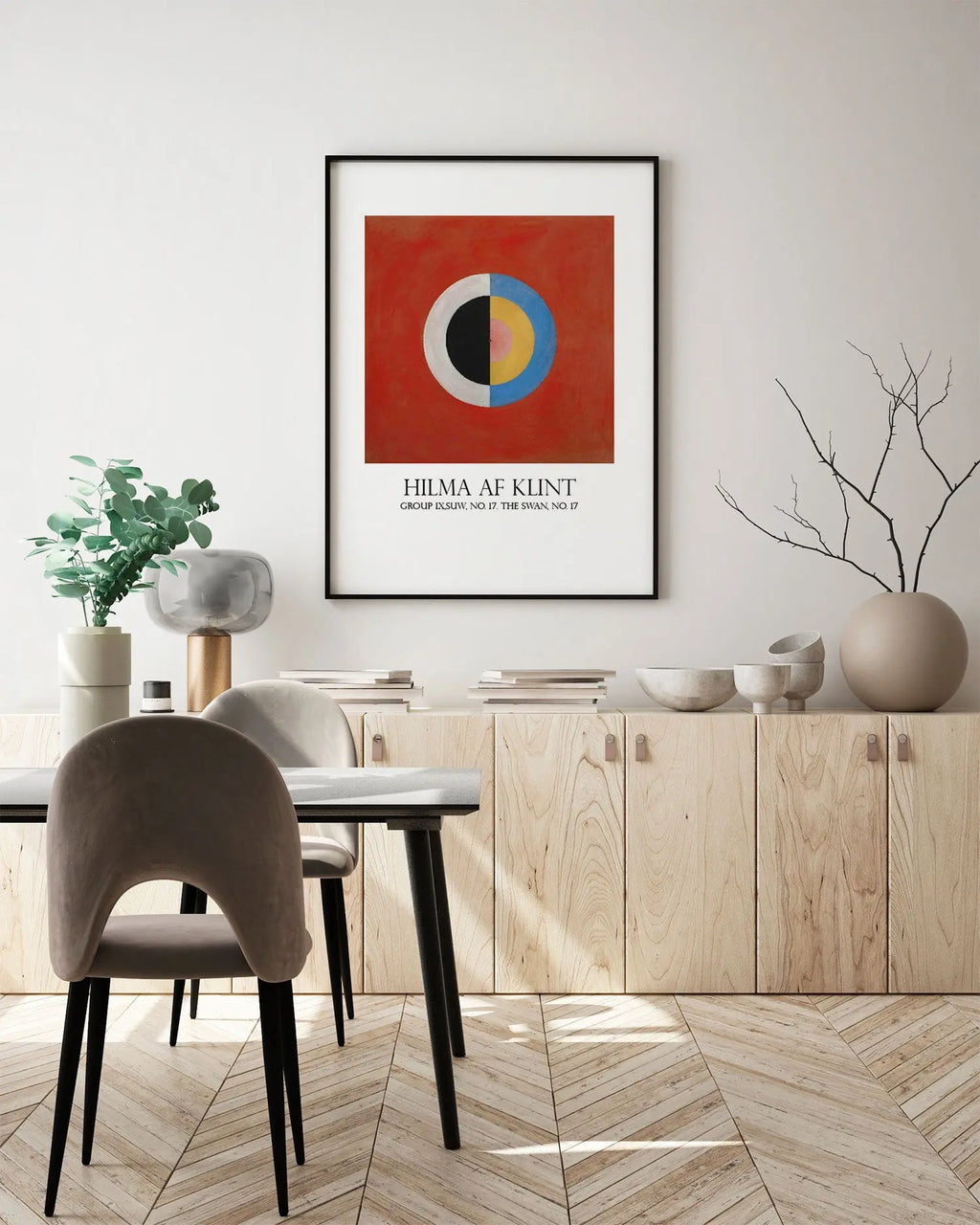 Cuadro Hilma Af Klint Cisne freeshipping - Home and Living