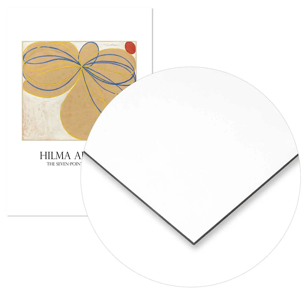 Cuadro Hilma Af Klint Estrellas Siete Puntas freeshipping - Home and Living