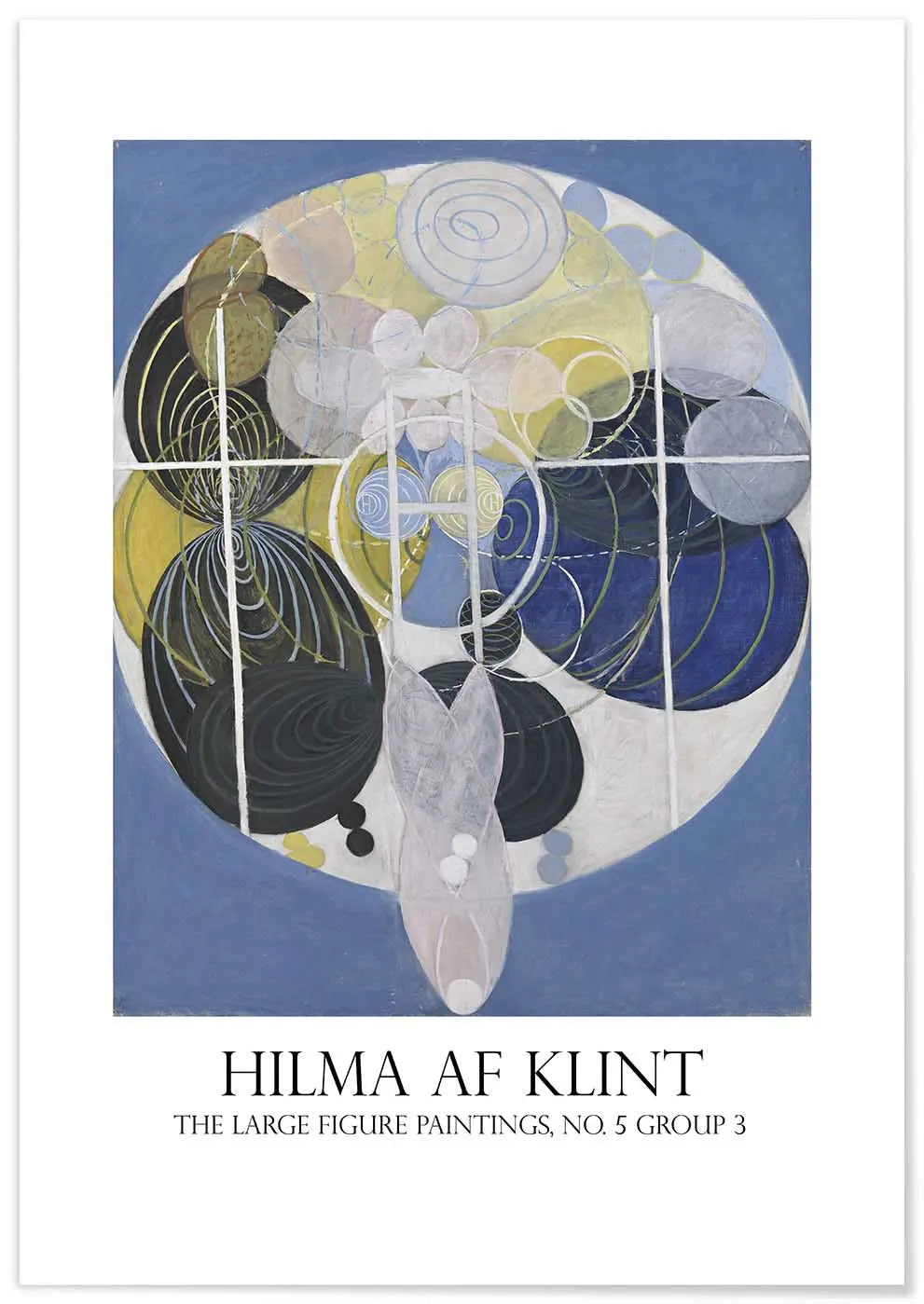 Cuadro Hilma Af Klint Figuras Grandes freeshipping - Home and Living