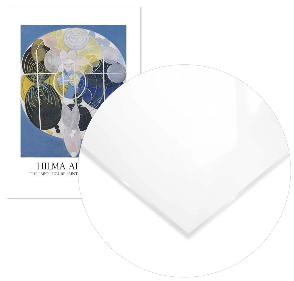 Cuadro Hilma Af Klint Figuras Grandes Home & Living MetacrilatoEnmarcado70x100cm