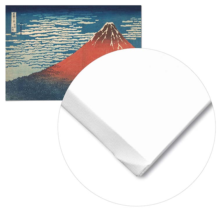 Cuadro Hokusai Volcán Rojo Home & Living 