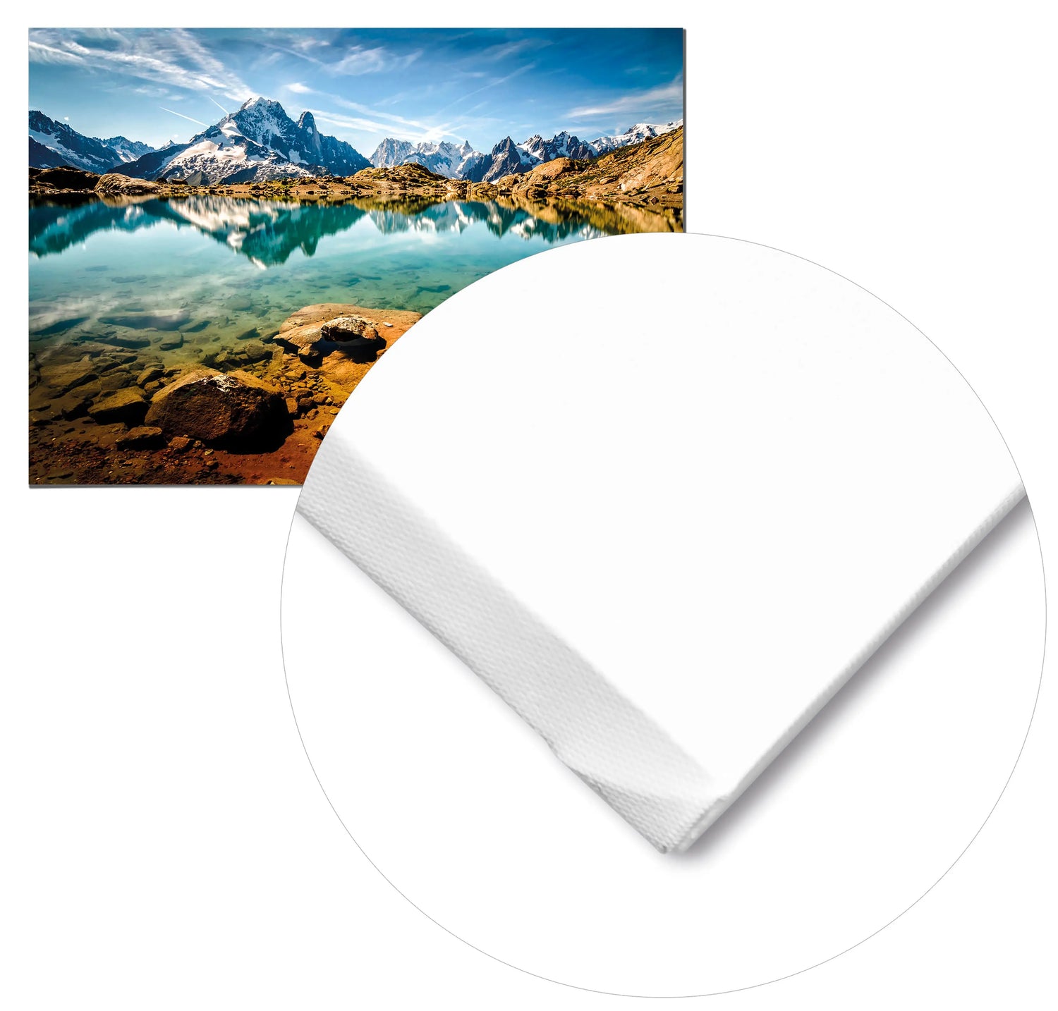 Cuadro Lac Blanc freeshipping - Home and Living