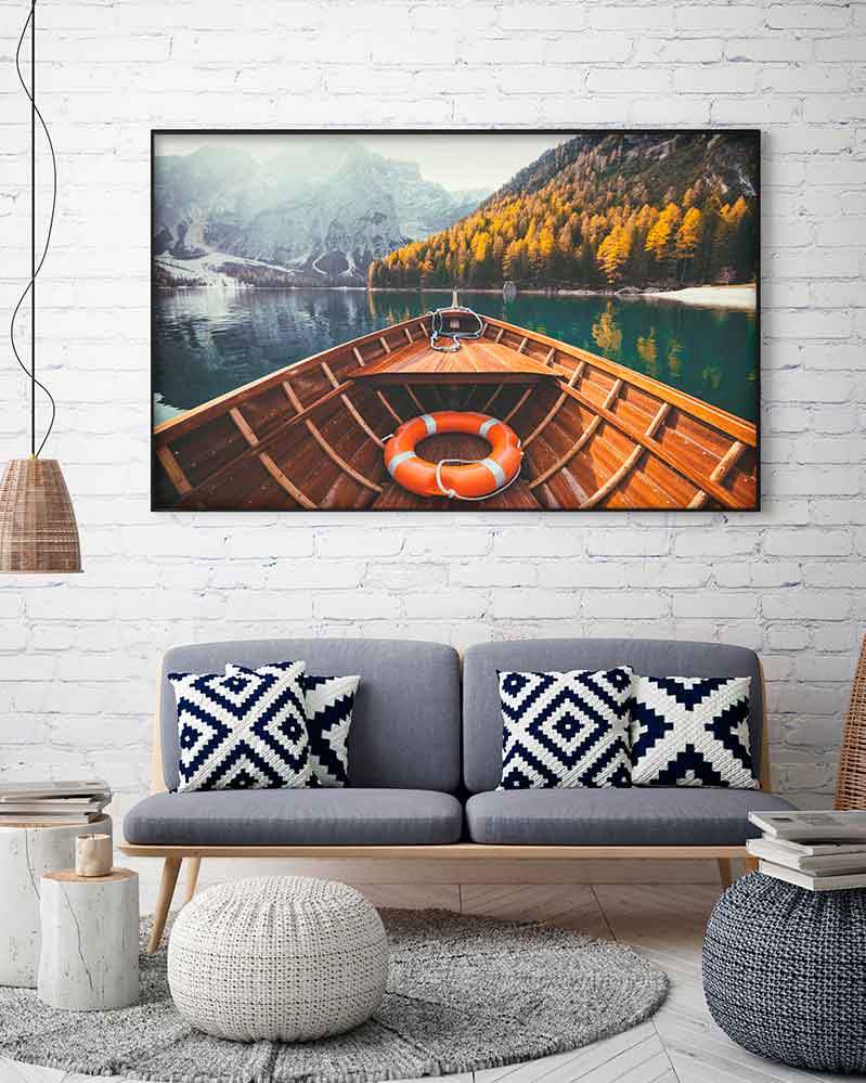 Cuadro Lago de Braies Home & Living 