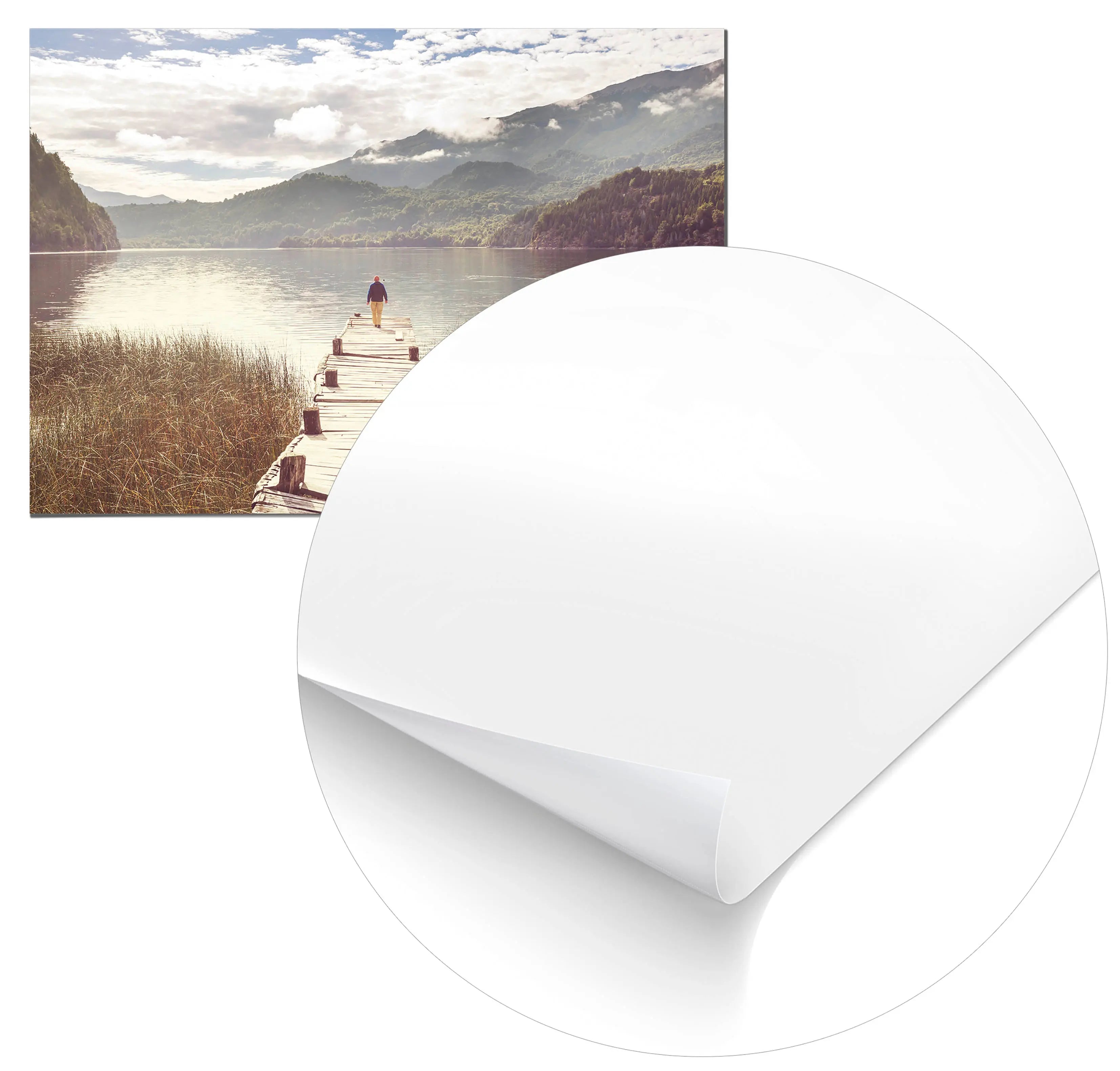 Cuadro Lago en Patagonia freeshipping - Home and Living