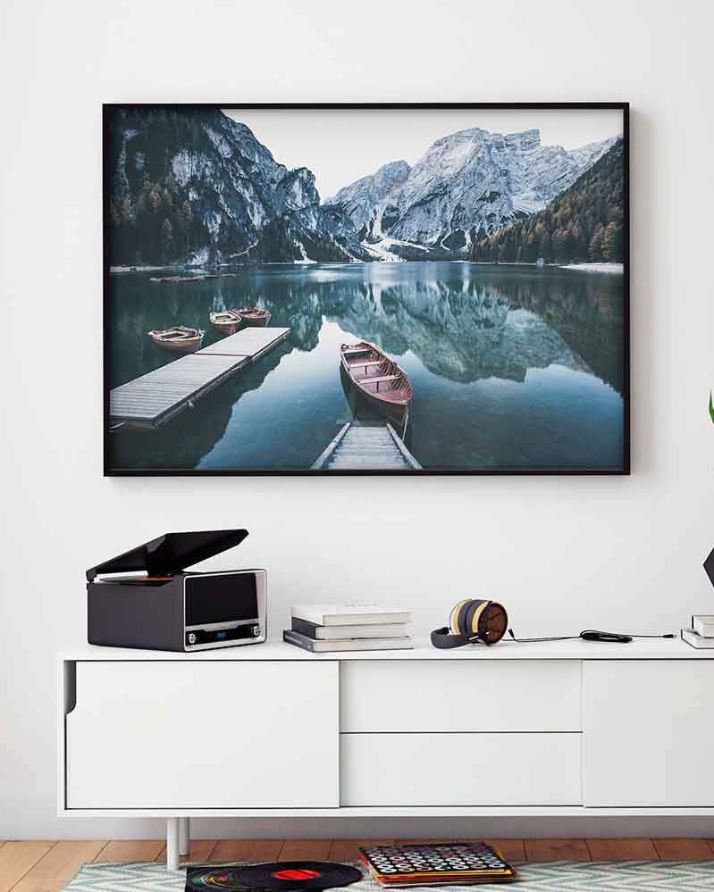 Cuadro Lago en Patagonia Home & Living 