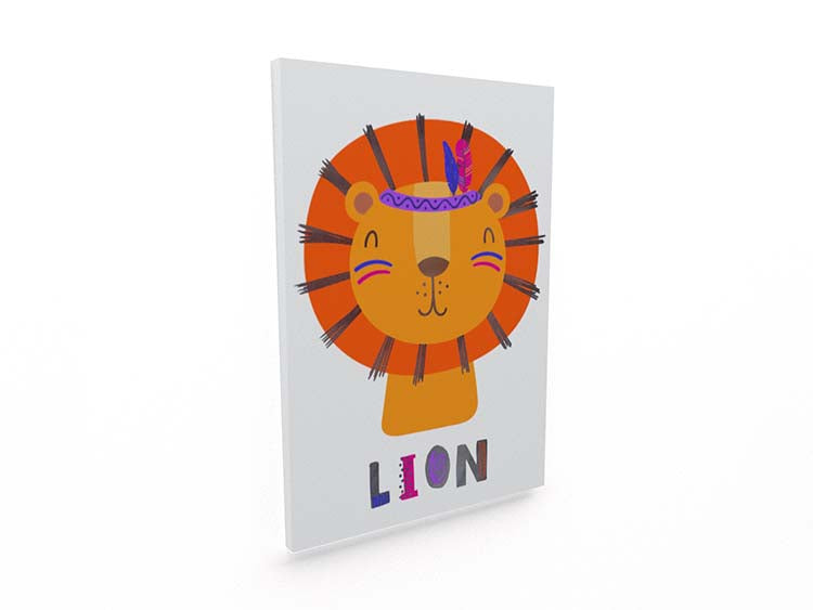 Cuadro León Infantil Home & Living 