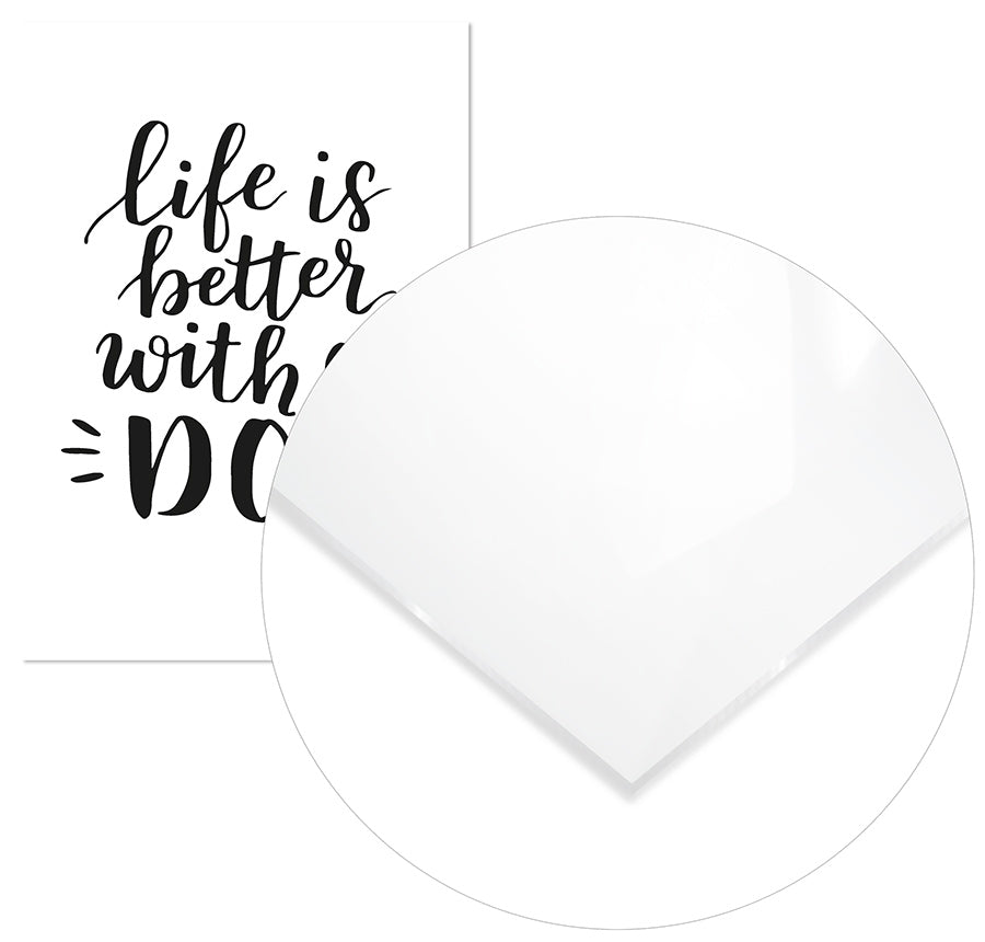 Cuadro Life is Better With a Dog Home & Living 