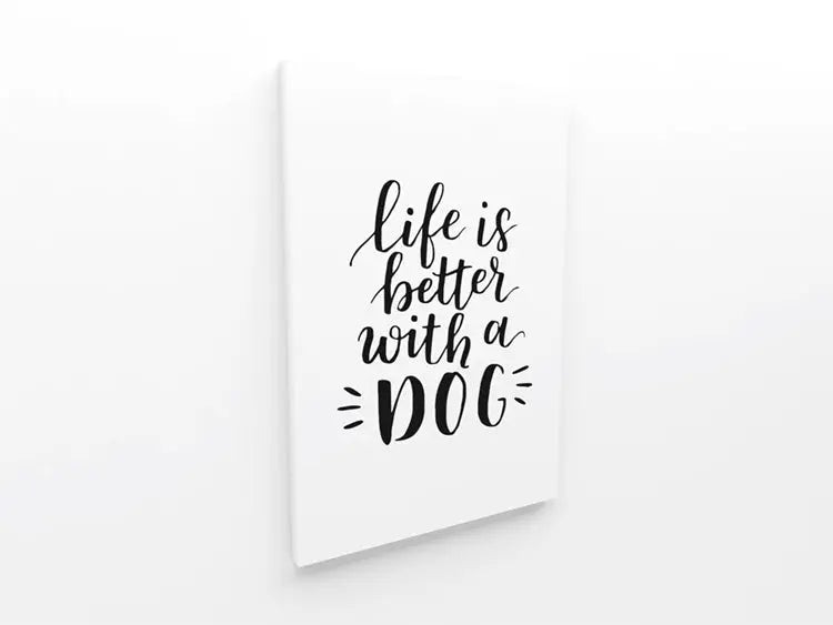 Cuadro Life is Better With a Dog Home & Living 