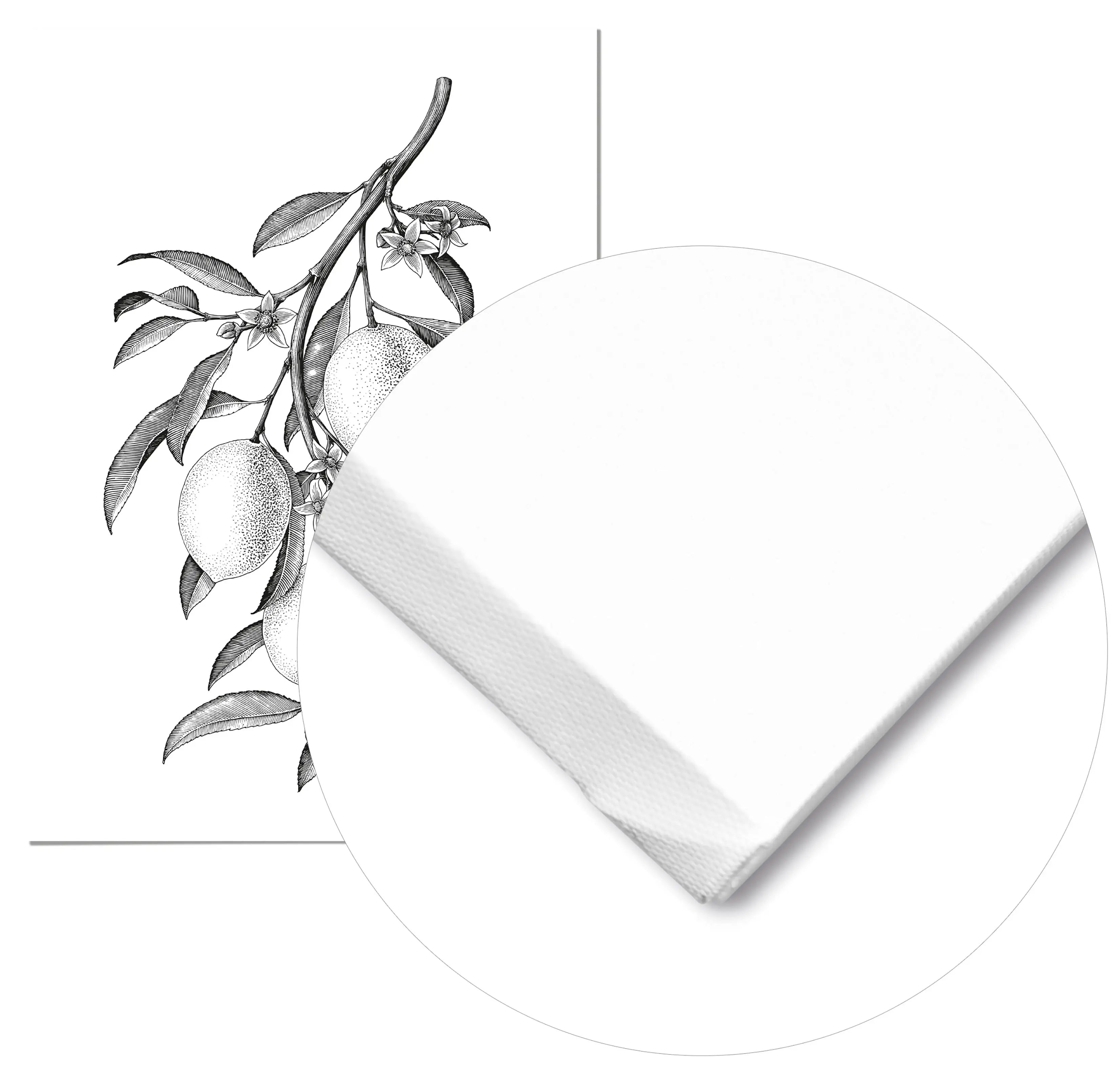 Cuadro Limones Home & Living Lienzo70x100cm