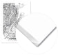 Cuadro Mapa Copenague Home & Living Lienzo70x100cm