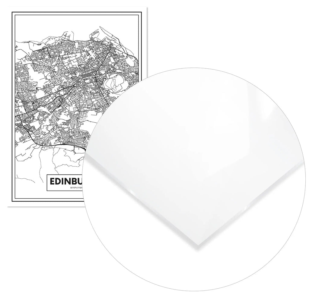Cuadro Mapa Edimburgo freeshipping - Home and Living