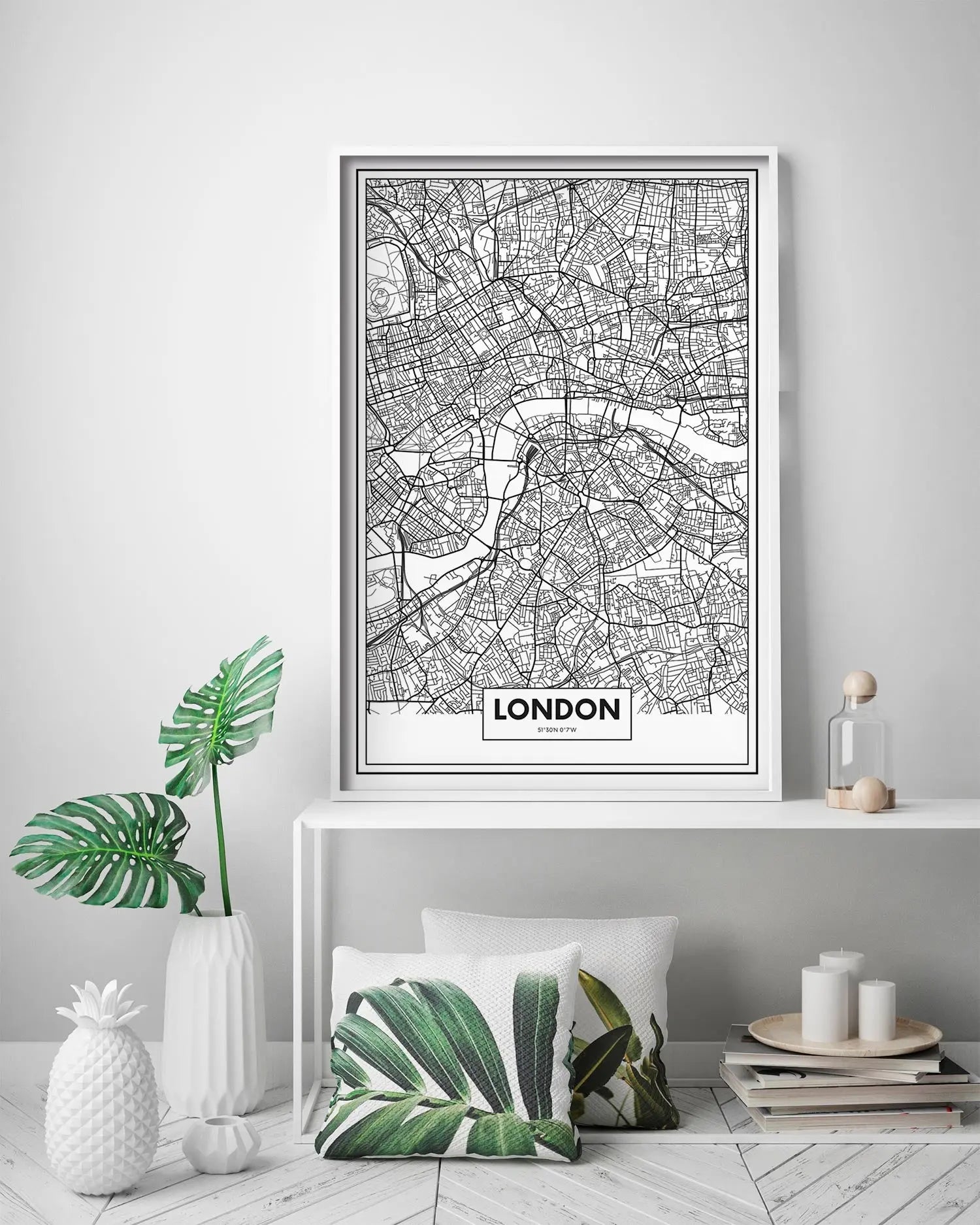 Cuadro Mapa Londres freeshipping - Home and Living