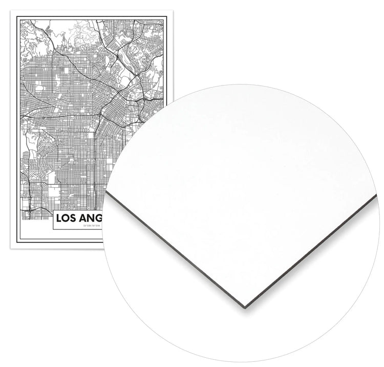 Cuadro Mapa Los Ángeles freeshipping - Home and Living