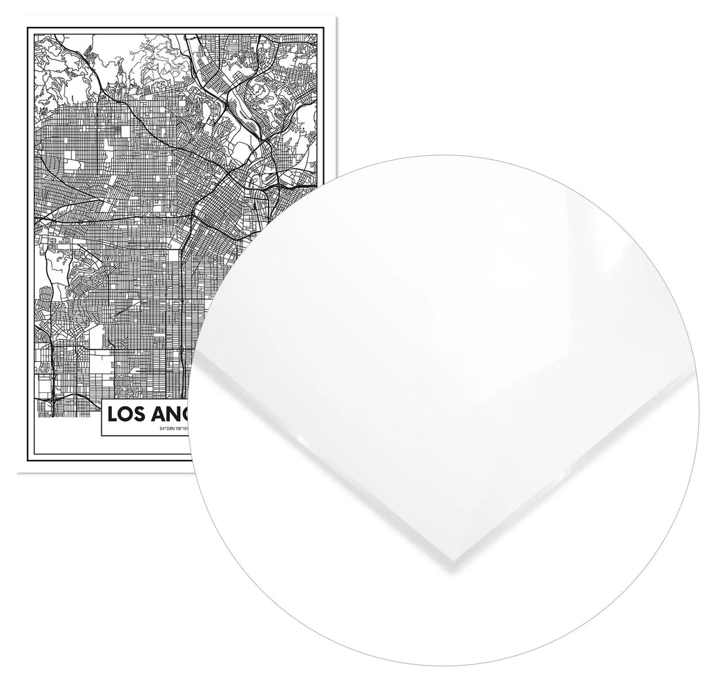 Cuadro Mapa Los Ángeles freeshipping - Home and Living