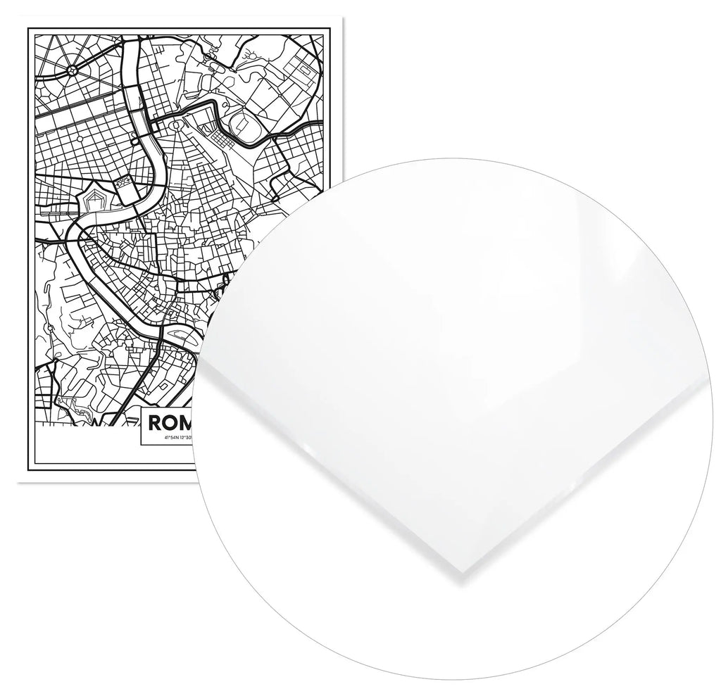 Cuadro Mapa Roma freeshipping - Home and Living