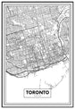 Cuadro Mapa Toronto freeshipping - Home and Living