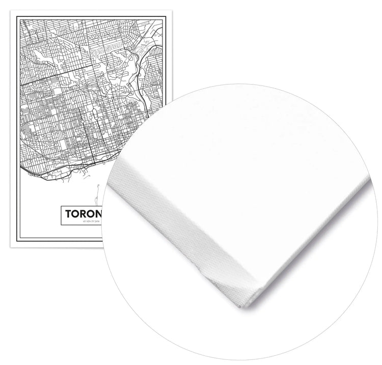 Cuadro Mapa Toronto freeshipping - Home and Living