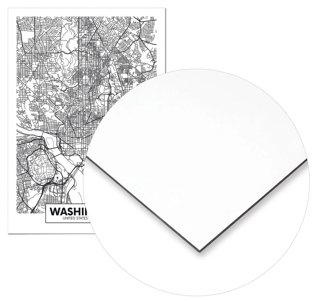 Cuadro Mapa Washington freeshipping - Home and Living