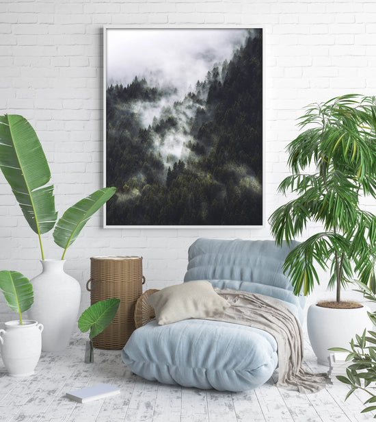 Cuadro Niebla en el Bosque freeshipping - Home and Living