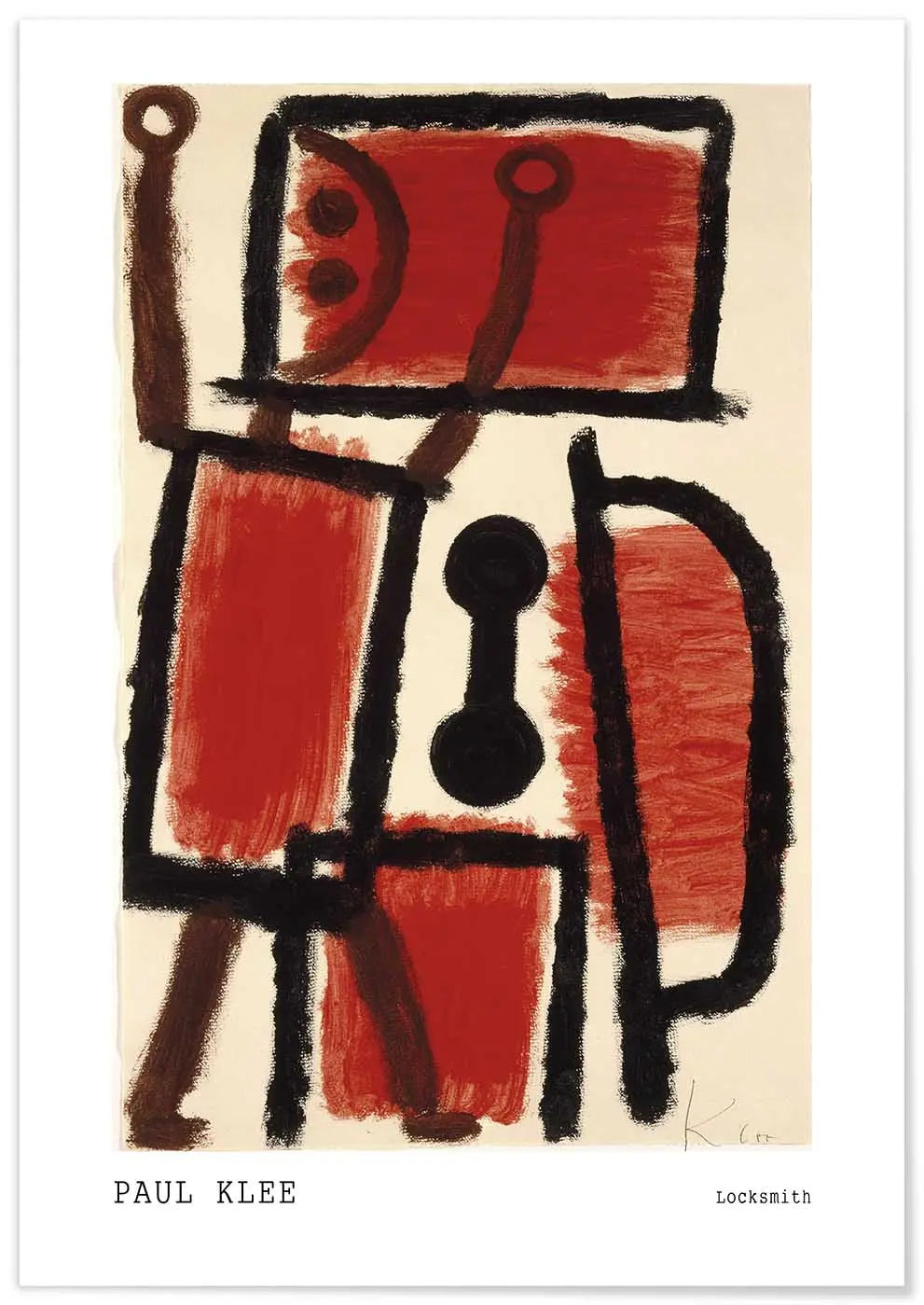 Cuadro Paul Klee Cerrajero freeshipping - Home and Living