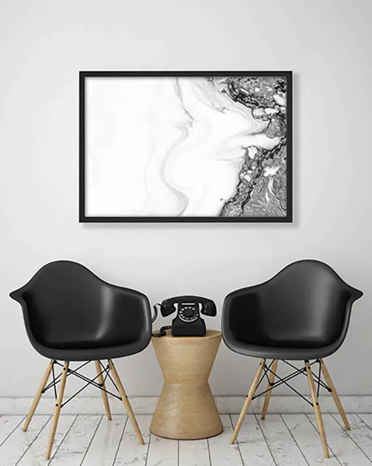 Cuadro Pintura Abstracta Técnica Ebru Turca freeshipping - Home and Living