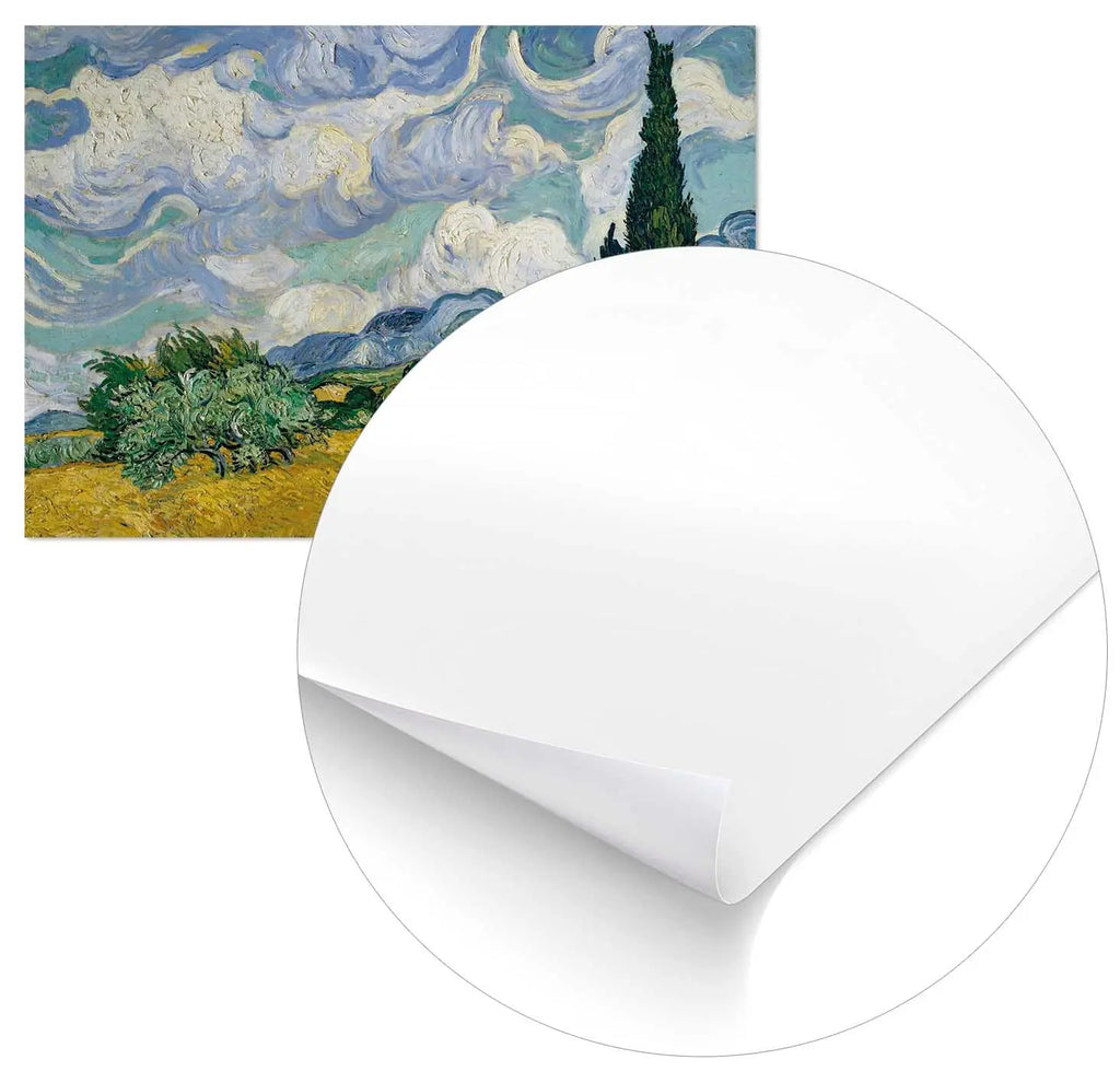 Cuadro Van Gogh Campo de Trigo con Cipreses freeshipping - Home and Living