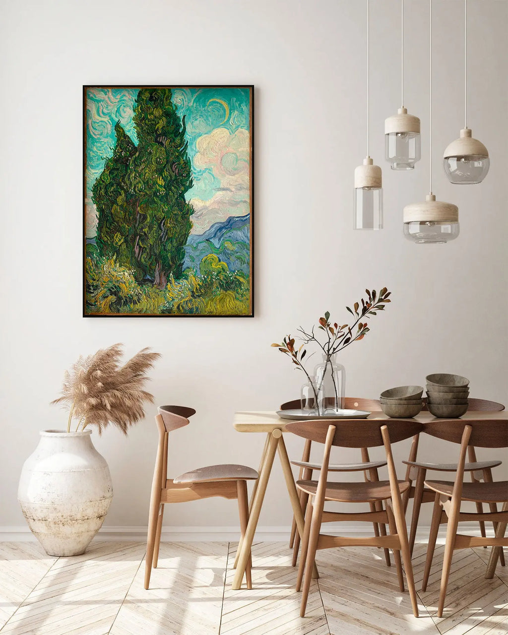 Cuadro Van Gogh Cipreses freeshipping - Home and Living