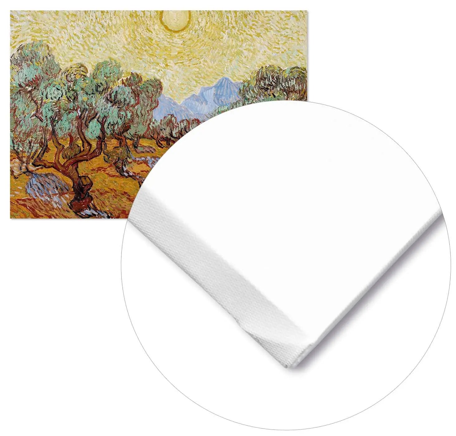 Cuadro Van Gogh Los Olivos Home & Living Lienzo30x21cm