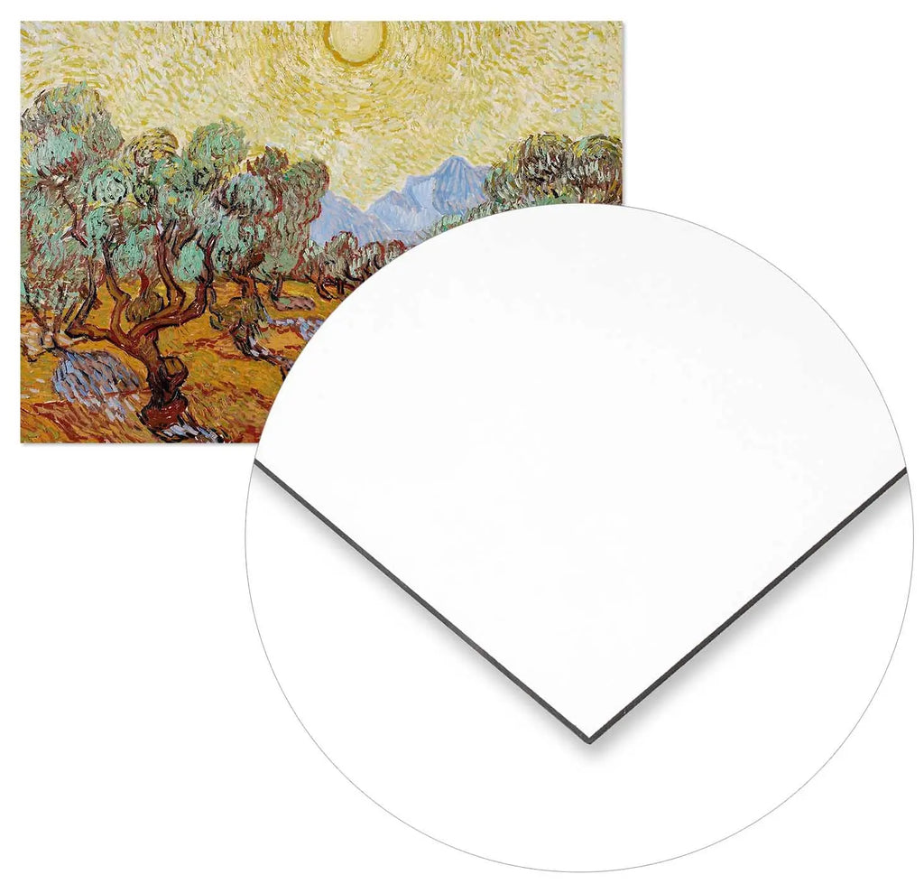 Cuadro Van Gogh Los Olivos Home & Living Metal30x21cm
